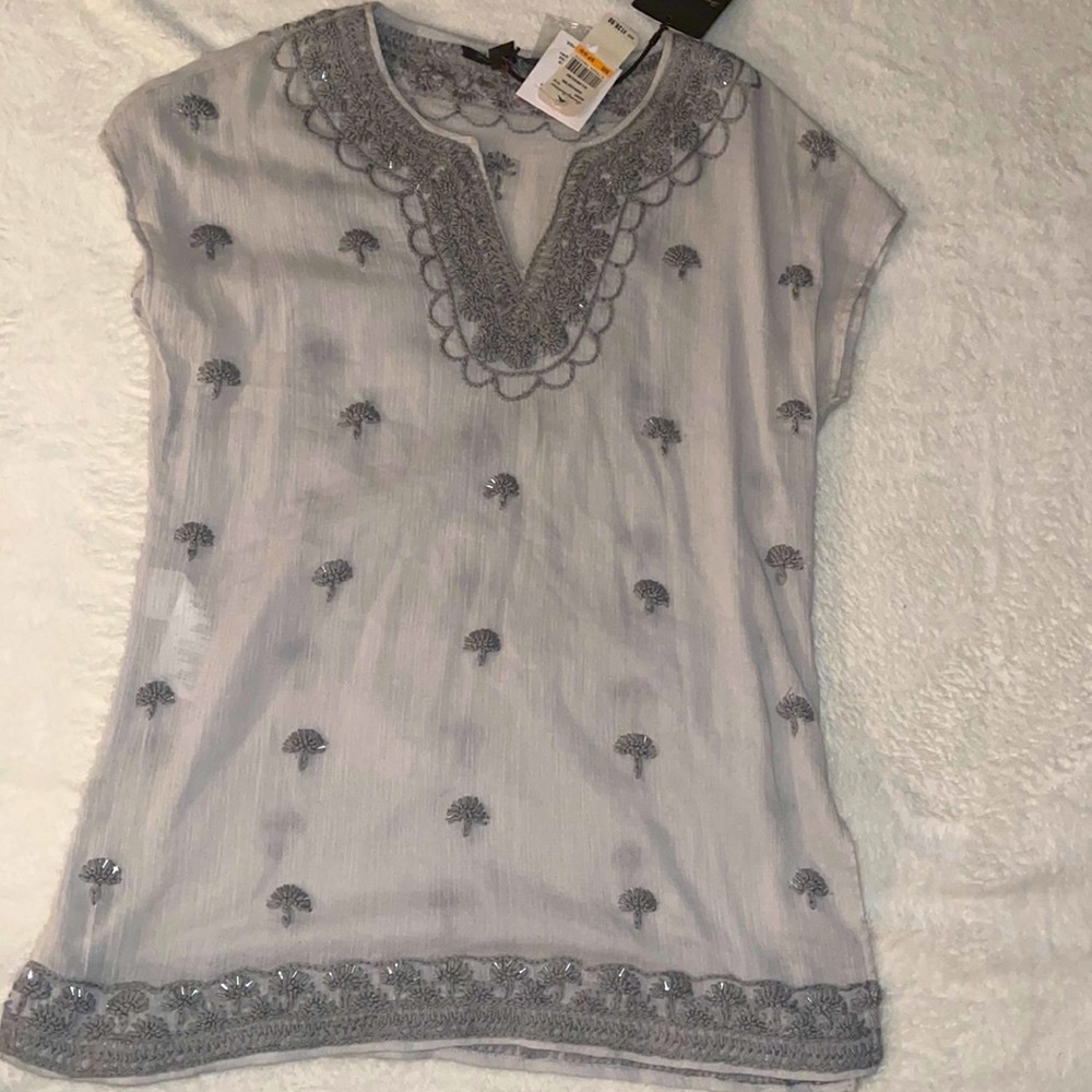 Tommy Bahama: Garden Gauze Tunic Top/ Blouse - BRAND NEW!